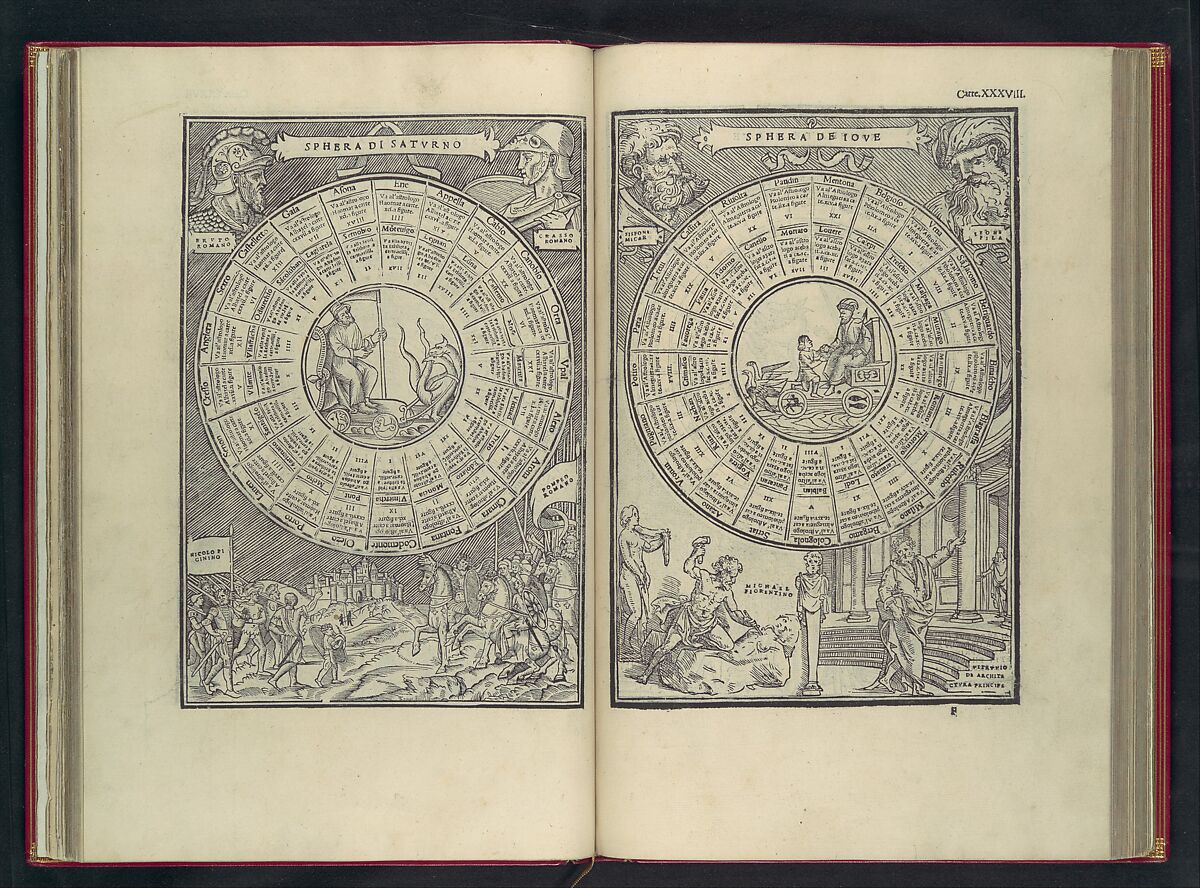 Triompho di Fortuna, Sigismundo Fanti (Italian, born Ferrara, active Venice 16th century), Printed book with woodcut illustrations