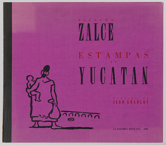 Portfolio of eight lithographs: 'Estampas de Yucatán'