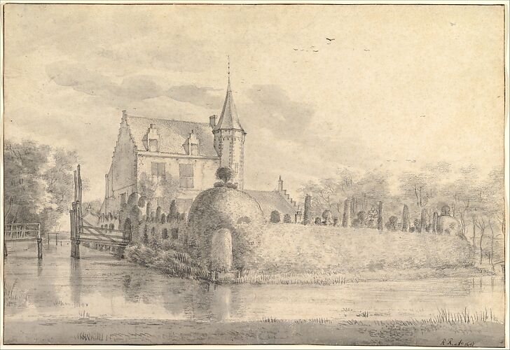 The Castle Meerdevoort, near Dordrecht