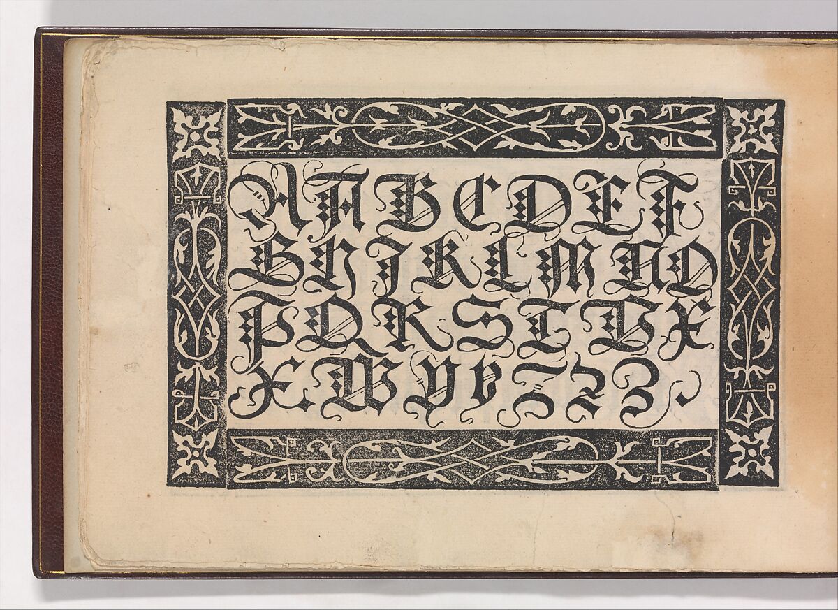 Libellus Valde Doctus Elegans, et Utilis, Multa et Varia Scribendarum (Elegant and Useful Book on the Learned Art of Writing), Written by Urban Wyss (Swiss), Plates: woodcuts 