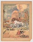 After the Victory (Au Lendemain de la Victoire), Anonymous, French, 20th century, Color lithograph