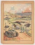 After the Victory (Au Lendemain de la Victoire), Anonymous, French, 20th century, Color lithograph