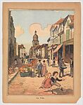 After the Victory (Au Lendemain de la Victoire), Anonymous, French, 20th century, Color lithograph