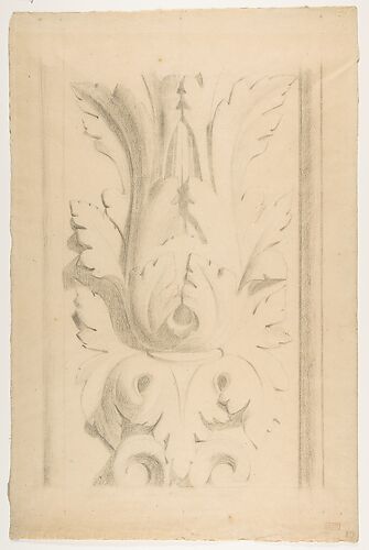 Architectural Motif:  Double Acanthus Fleuron