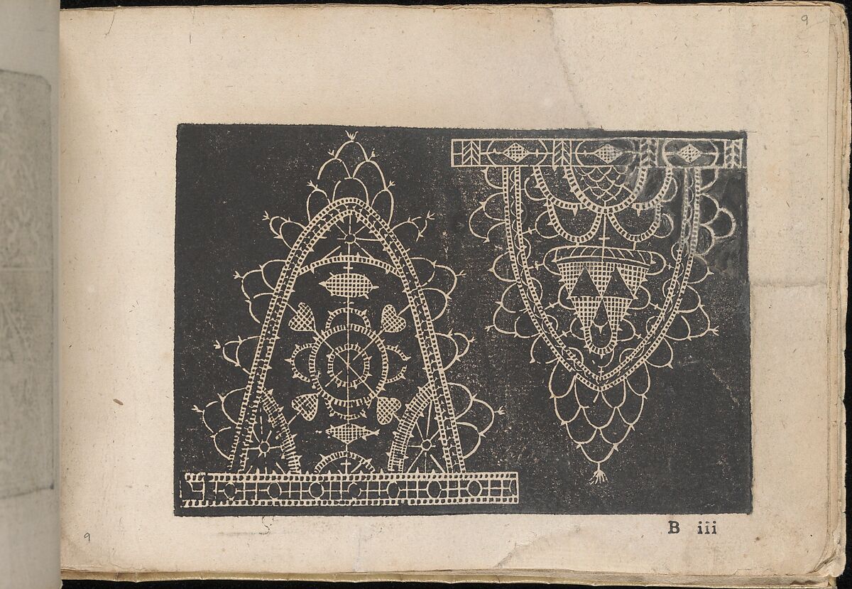 Fiori di Ricami Nuovamente Posti in Luce, Matteo Florimi (Italian, active Siena, ca. 1581–died 1613), Woodcut