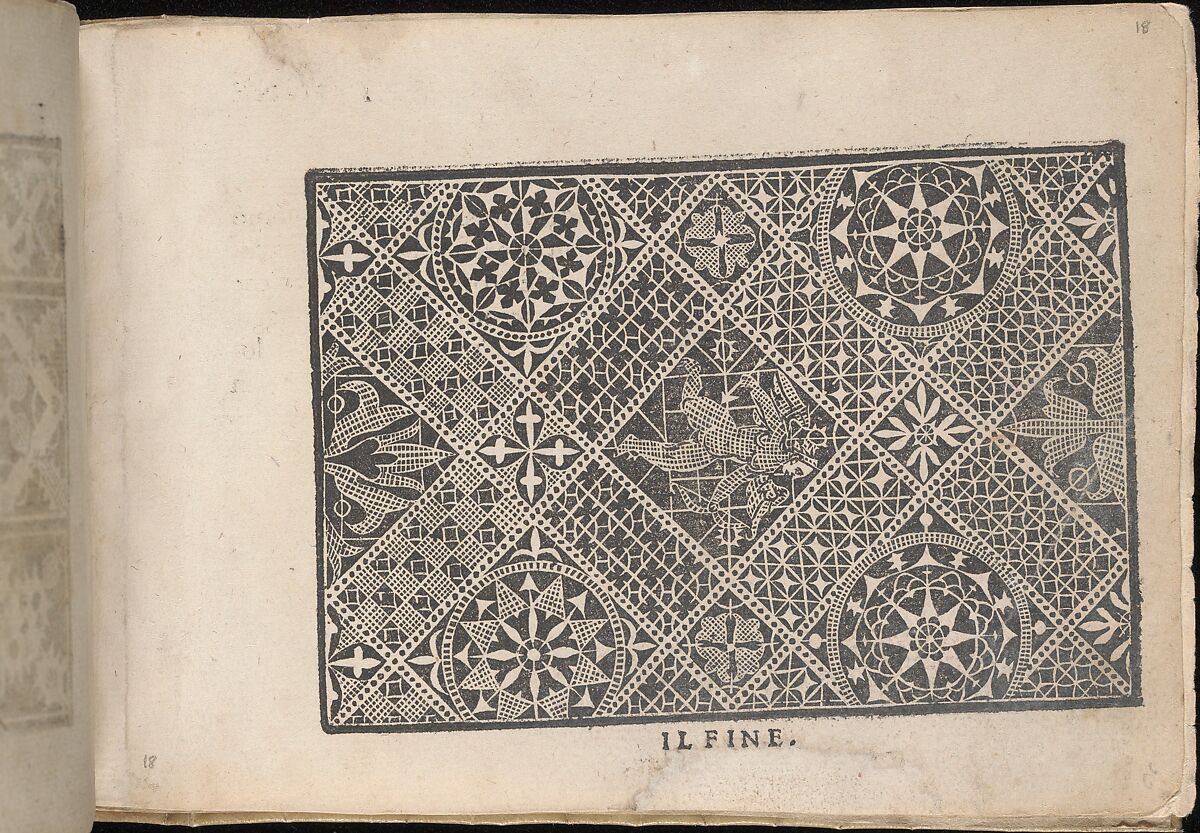 Fiori di Ricami Nuovamente Posti in Luce, Matteo Florimi (Italian, active Siena, ca. 1581–died 1613), Woodcut