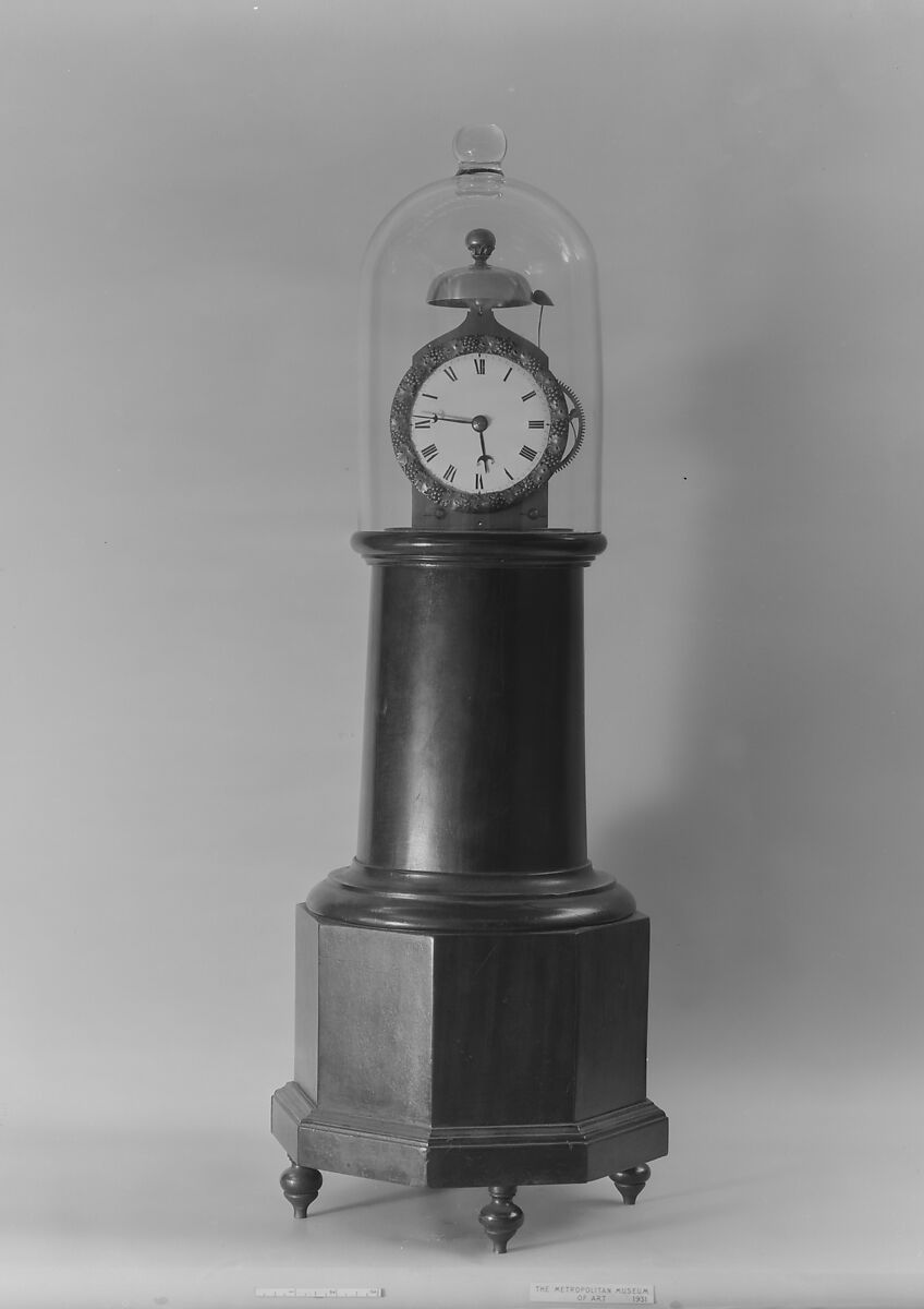 Lighthouse Clock, Simon Willard (1753–1848), Mahogany, American 
