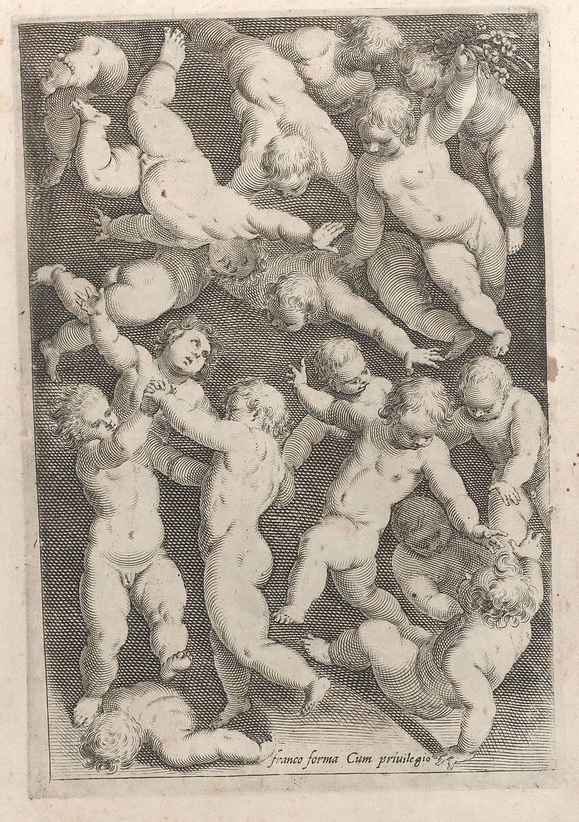 'Regole per Imparar a Disegnar i corpi humani ... Giacomo Palma' Libro Primo (title page and 7 plates), bound together with Libro Secondo (title page and 11 plates), Jacopo Palma the Younger (Italian, Venice ca. 1548–1628 Venice), Etching