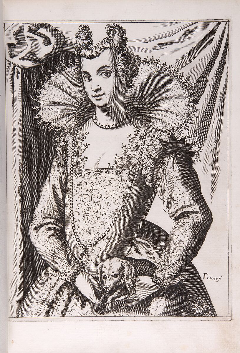 Habiti delle Donne Venetiane (Dress of Venetian Women), Giacomo Franco (Italian, Venice 1550–1620 Venice), Engraving and woodcut