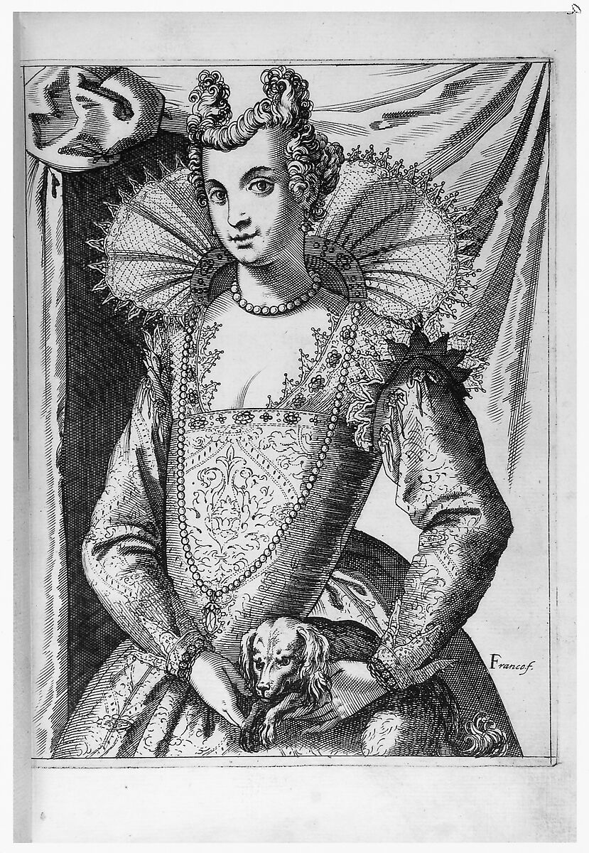 Habiti delle Donne Venetiane (Dress of Venetian Women), Giacomo Franco (Italian, Venice 1550–1620 Venice), Engraving and woodcut