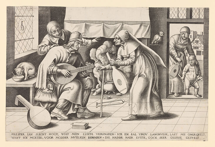 Master John Blockhead or The Lute Maker