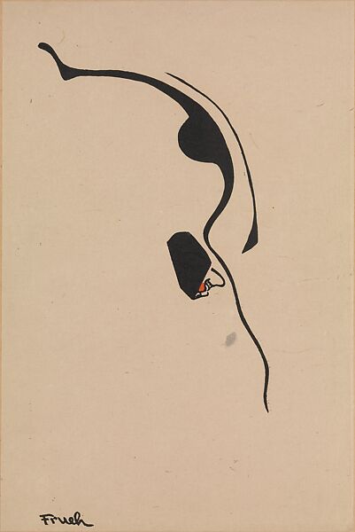 Stage Folks; A Book of Caricatures, Alfred J. Frueh (American, Lima, Ohio 1880–1968 Sharon, Connecticut), Linoleum cut