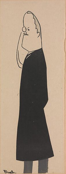 Stage Folks; A Book of Caricatures, Alfred J. Frueh (American, Lima, Ohio 1880–1968 Sharon, Connecticut), Linoleum cut