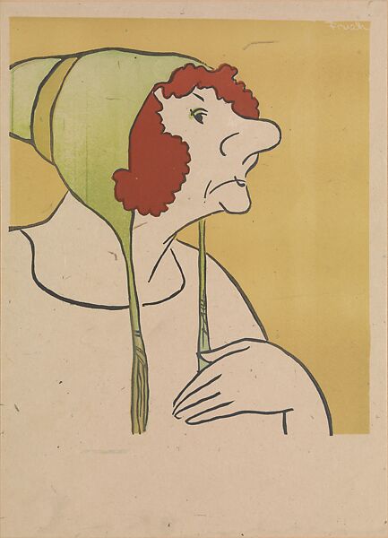 Stage Folks; A Book of Caricatures, Alfred J. Frueh (American, Lima, Ohio 1880–1968 Sharon, Connecticut), Linoleum cut