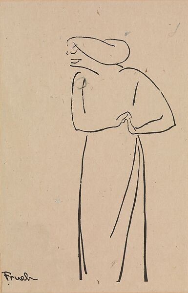 Stage Folks; A Book of Caricatures, Alfred J. Frueh (American, Lima, Ohio 1880–1968 Sharon, Connecticut), Linoleum cut