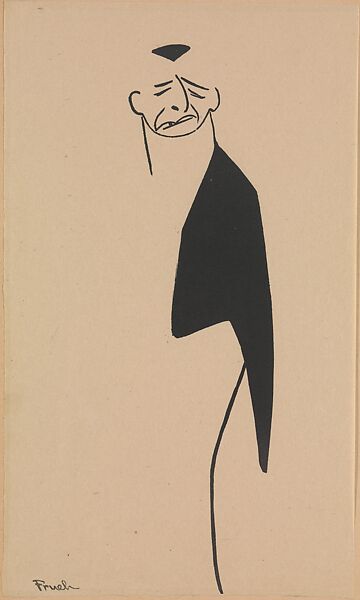 Stage Folks; A Book of Caricatures, Alfred J. Frueh (American, Lima, Ohio 1880–1968 Sharon, Connecticut), Linoleum cut