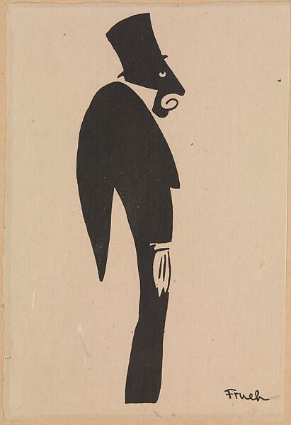 Stage Folks; A Book of Caricatures, Alfred J. Frueh (American, Lima, Ohio 1880–1968 Sharon, Connecticut), Linoleum cut
