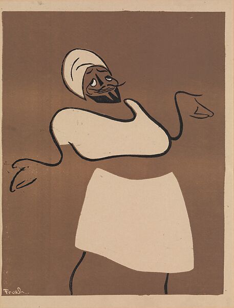 Stage Folks; A Book of Caricatures, Alfred J. Frueh (American, Lima, Ohio 1880–1968 Sharon, Connecticut), Linoleum cut