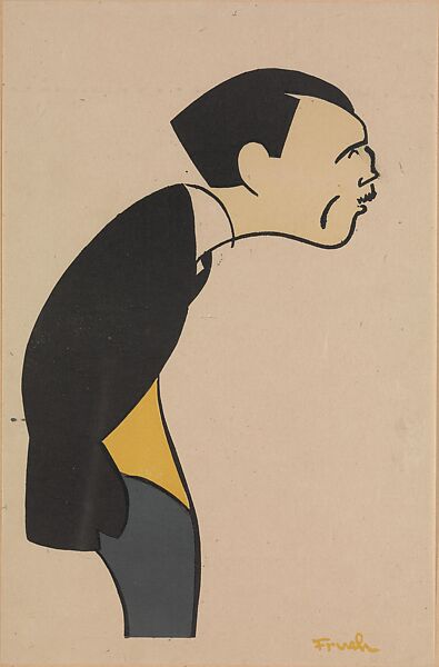 Stage Folks; A Book of Caricatures, Alfred J. Frueh (American, Lima, Ohio 1880–1968 Sharon, Connecticut), Linoleum cut