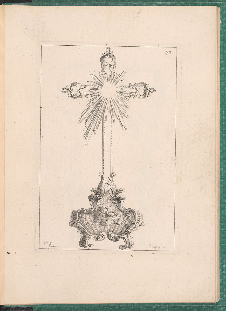 Elements d'Orfevrerie Divisés en deux Parties de Cinquante Feuilles, Pierre Germain (French, Villeneuve-lès-Avignon 1703–1783 Paris), Etching