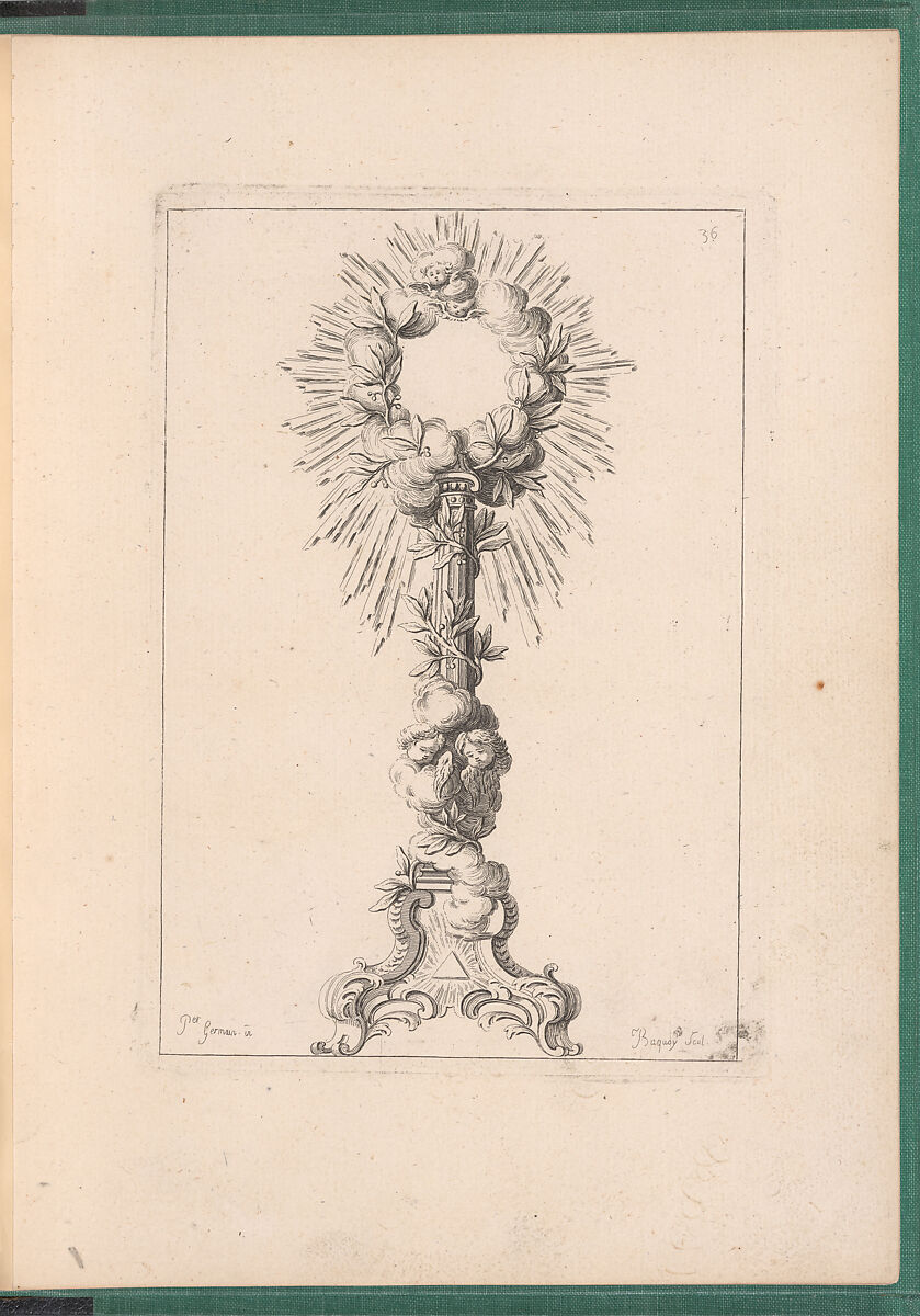 Elements d'Orfevrerie Divisés en deux Parties de Cinquante Feuilles, Pierre Germain (French, Villeneuve-lès-Avignon 1703–1783 Paris), Etching