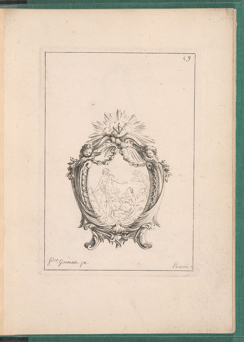 Elements d'Orfevrerie Divisés en deux Parties de Cinquante Feuilles, Pierre Germain (French, Villeneuve-lès-Avignon 1703–1783 Paris), Etching