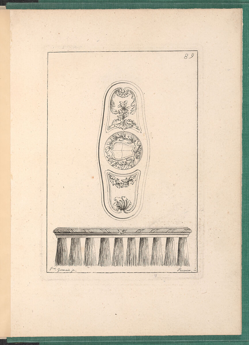 Elements d'Orfevrerie Divisés en deux Parties de Cinquante Feuilles, Pierre Germain (French, Villeneuve-lès-Avignon 1703–1783 Paris), Etching