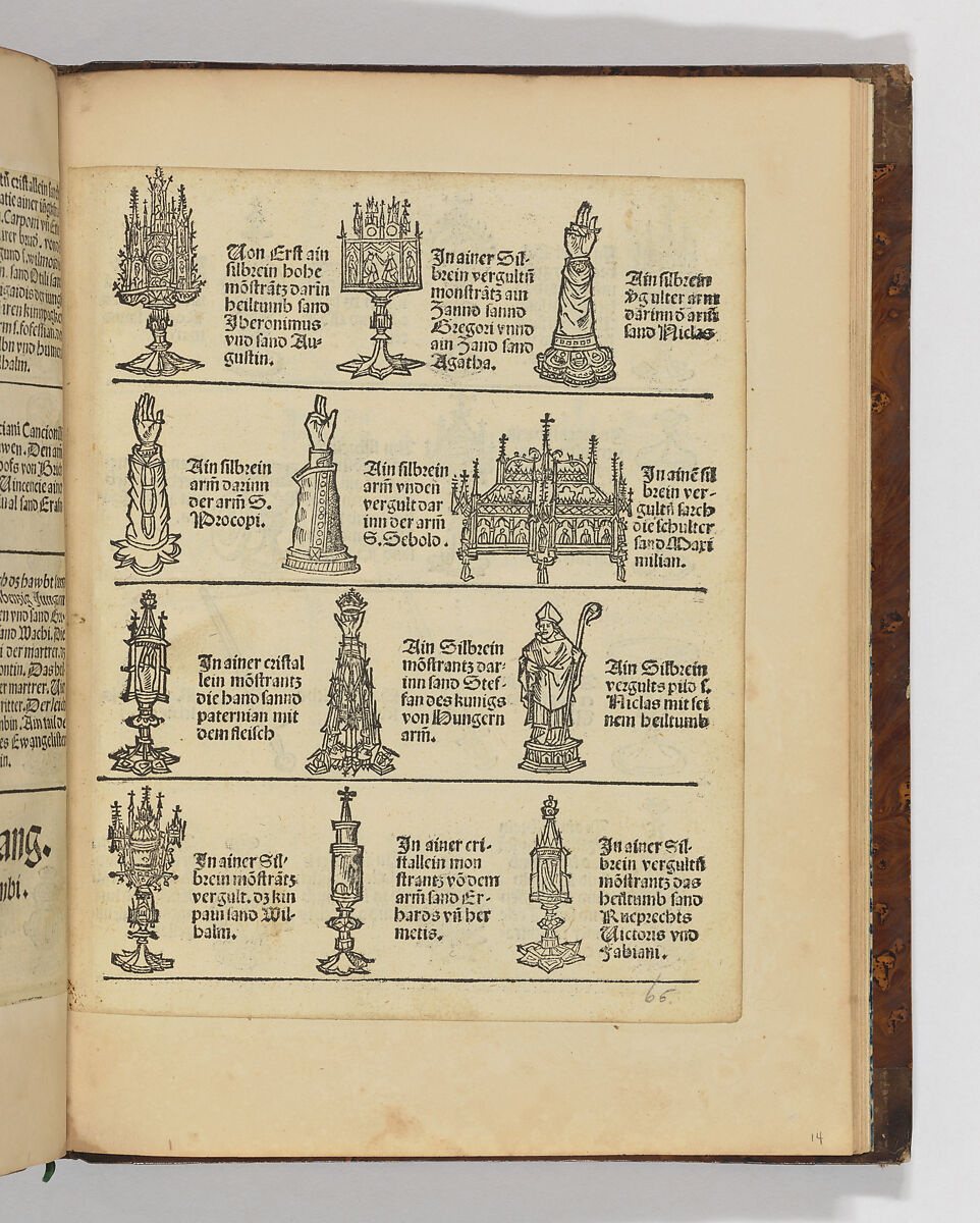 Das Wiener Heiligthumbuch, Printed by Johannes Winterburger (Austrian, 1492–1519), Woodcuts