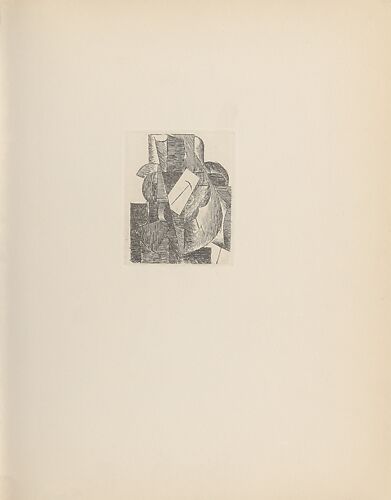 Man with a Hat from Du cubisme