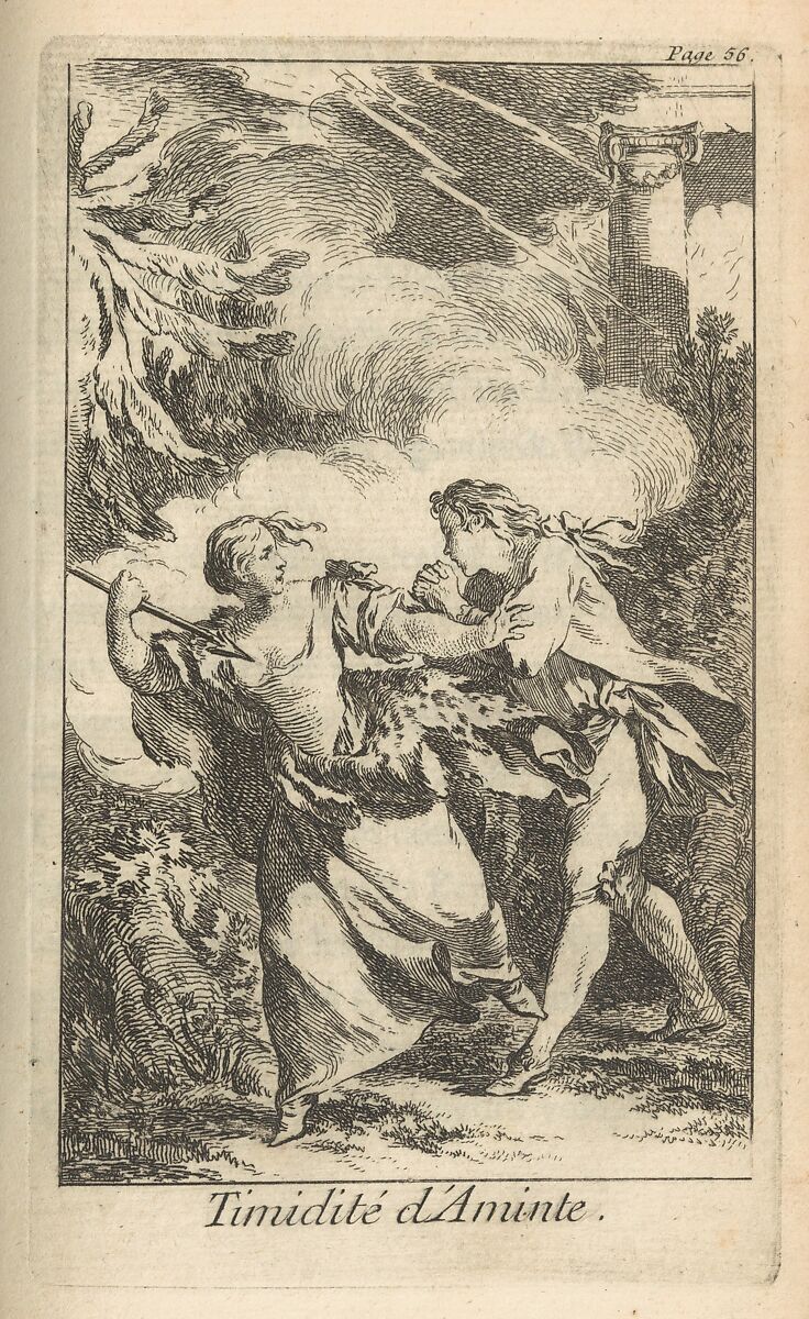 Silvie, Illustrations by Claude Henri Watelet (French, Paris 1718–1786 Paris), Etching 