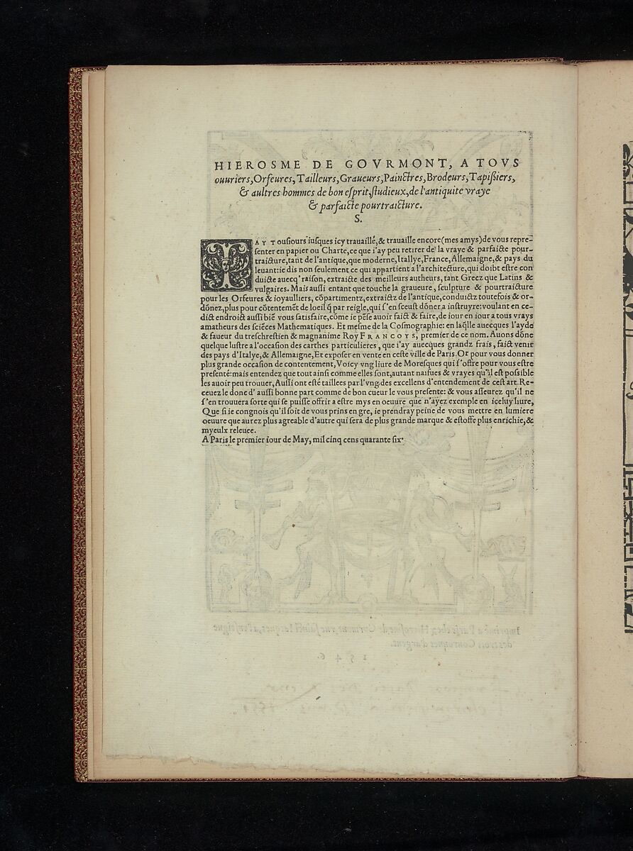 Livre de Moresques, Francesco di Pellegrino (Italian, born Florence, died 1552), Woodcut