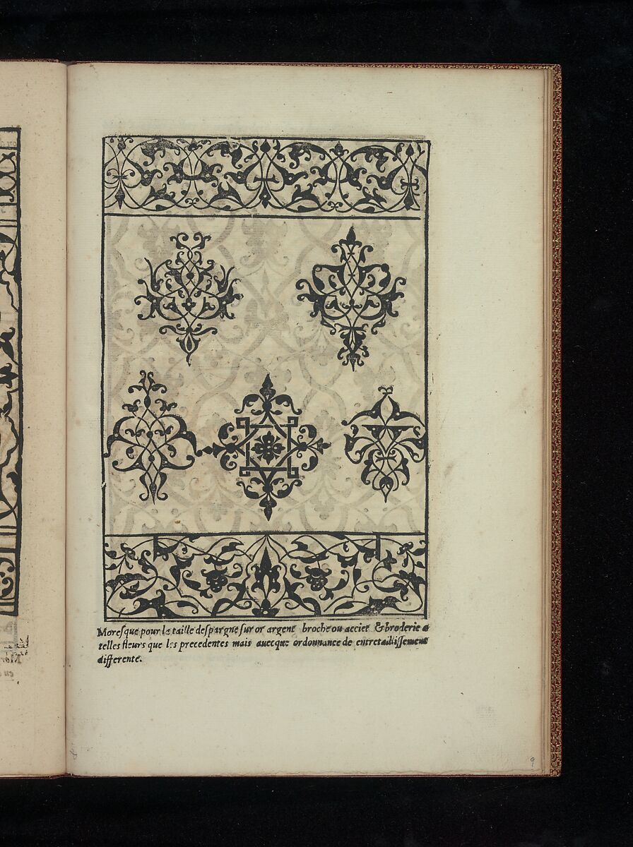 Livre de Moresques, Francesco di Pellegrino (Italian, born Florence, died 1552), Woodcut