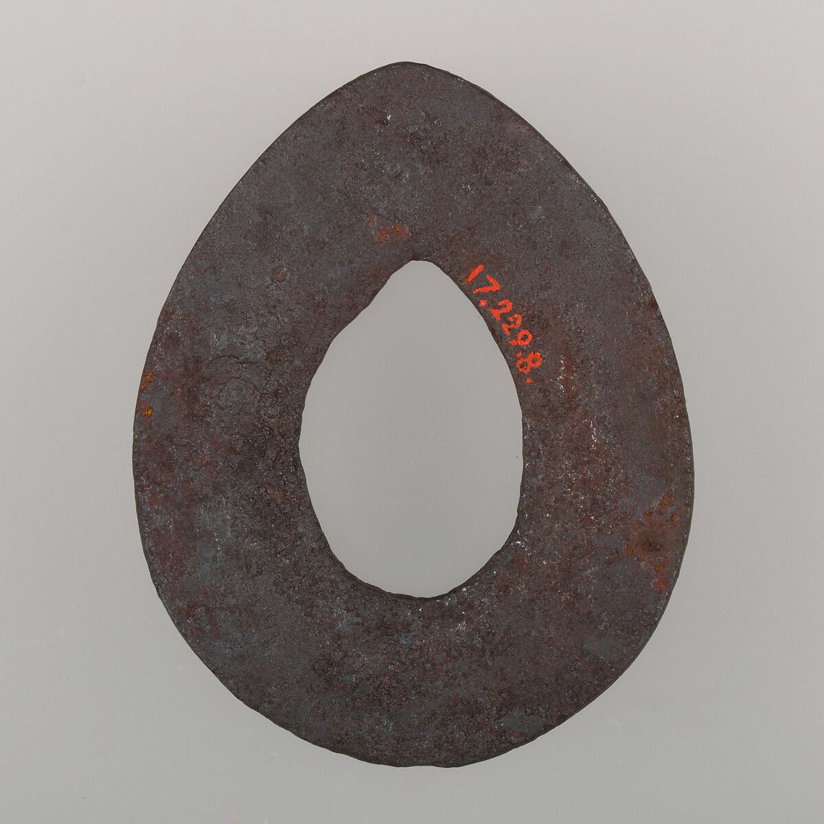 Sword Guard (Tsuba), Iron, Japanese