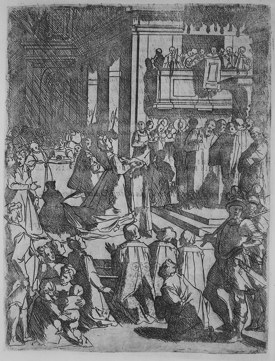 Descrizione del regale apparato per le nozze della serenissima madama Cristina di Loreno moglie del serenissimo don Ferdinando Medici III Gran Duca di Toscana, Raffaello Gualterotti (Italian, Florence 1543–1639 Florence), Printed book with etched illustrations