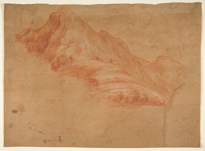 Landscape with Mountains