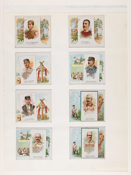 World's Champions, Second Series, Tobacco issue, Issued by Allen &amp; Ginter (American, Richmond, Virginia), Commercial color lithograph on white card stock 