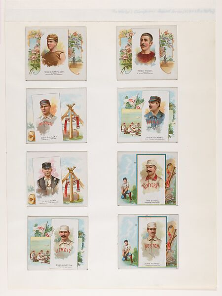 Issued by Allen & Ginter - World's Champions, Second Series, Tobacco issue  - The Metropolitan Museum of Art
