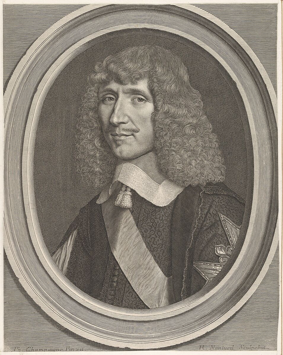 Léon-Bouthillier, comte de Chavigny, Robert Nanteuil (French, Reims 1623–1678 Paris), Engraving; first state of two (Petitjean & Wickert) 