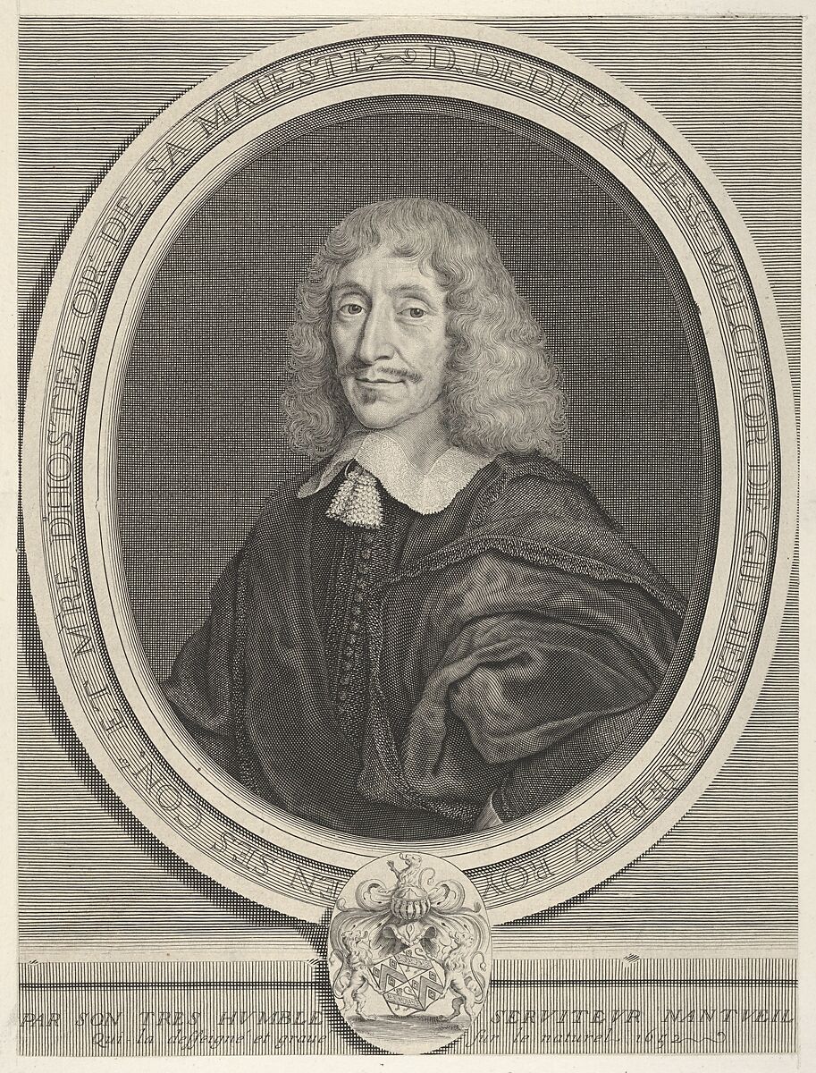 Melchior de Gillier, Robert Nanteuil (French, Reims 1623–1678 Paris), Engraving 