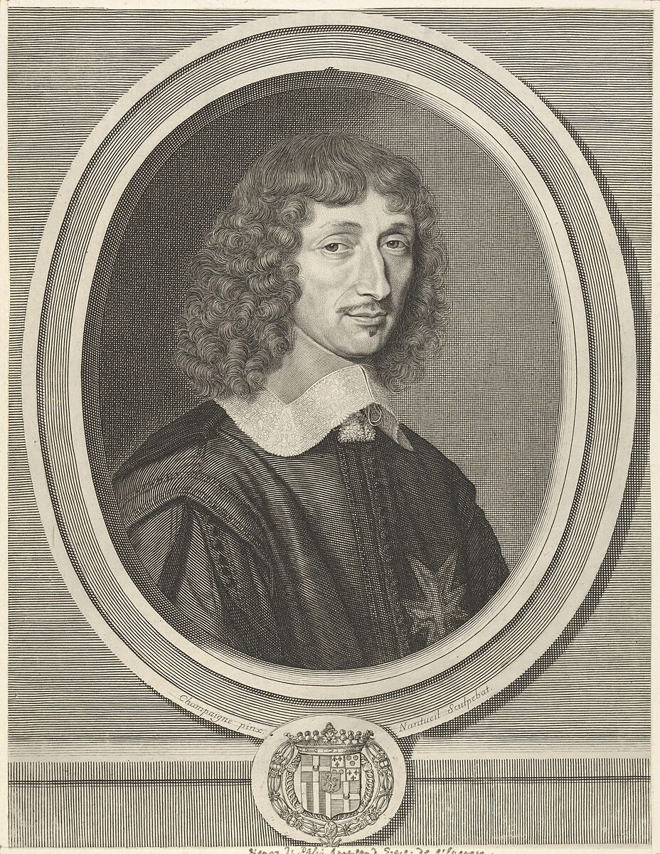 Henri de Guénégaud, Robert Nanteuil (French, Reims 1623–1678 Paris), Engraving; second state of two (Petitjean & Wickert) 