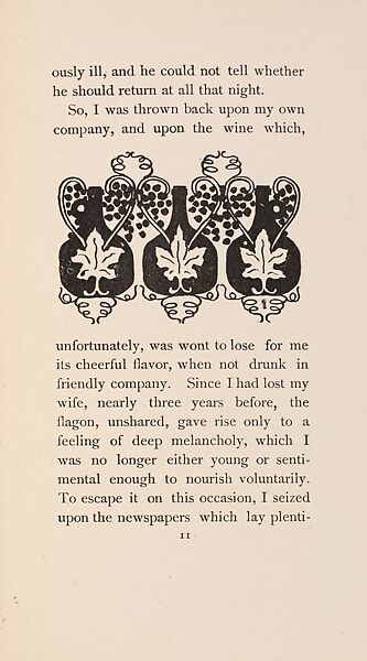 The Fair Abigail, from At the Ghost Hour series, Paul Heyse (German, 1830–1914), Illustrations: lithographs, color on title page