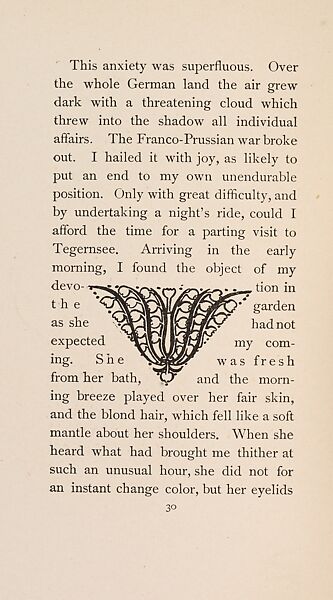The Fair Abigail, from At the Ghost Hour series, Paul Heyse (German, 1830–1914), Illustrations: lithographs, color on title page
