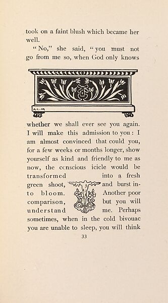 The Fair Abigail, from At the Ghost Hour series, Paul Heyse (German, 1830–1914), Illustrations: lithographs, color on title page