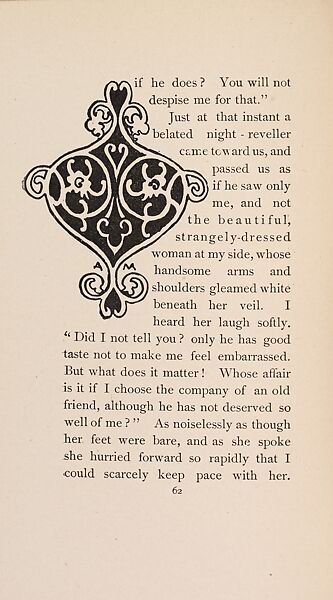 The Fair Abigail, from At the Ghost Hour series, Paul Heyse (German, 1830–1914), Illustrations: lithographs, color on title page