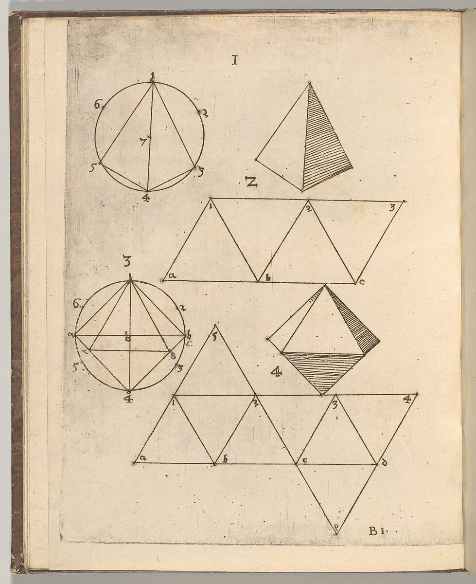 A True and Thorough Instruction in Geometry (Ein aigentliche und grundtliche anweysung in die Geometria), Augustin Hirschvogel (German, Nuremberg 1503–1553 Vienna), Etching