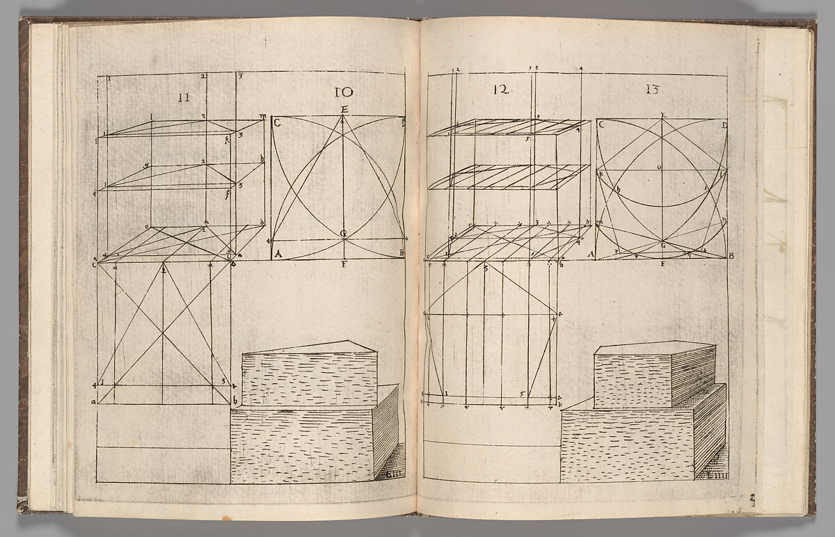 A True and Thorough Instruction in Geometry (Ein aigentliche und grundtliche anweysung in die Geometria), Augustin Hirschvogel (German, Nuremberg 1503–1553 Vienna), Etching