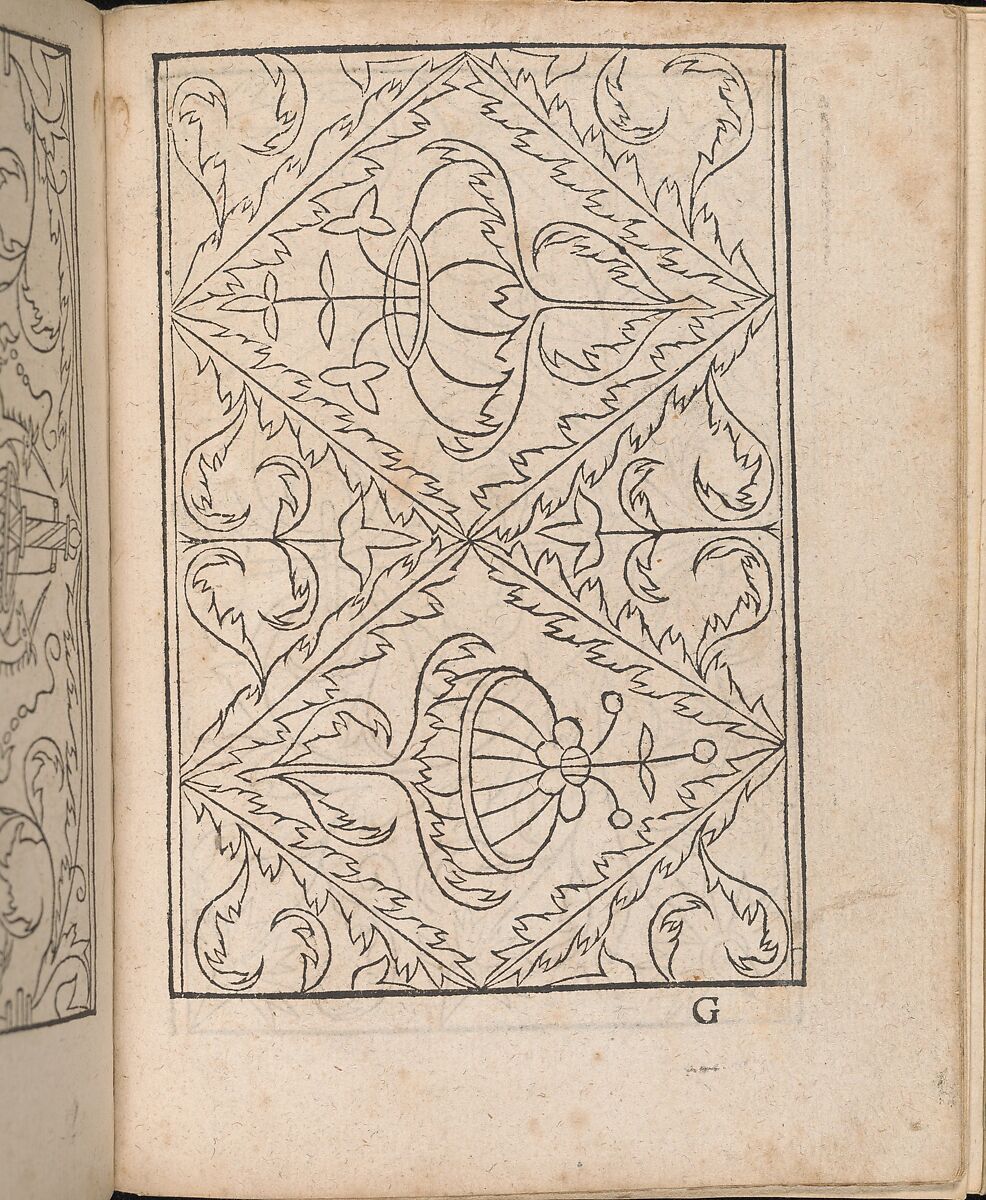New Modelbüch allen Nägerin u. Sydenstickern, Hans Hoffman (German, active Strasbourg, 1556), Woodcut