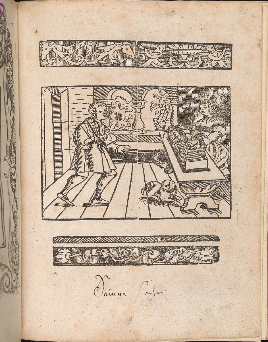 New Modelbüch allen Nägerin u. Sydenstickern, Hans Hoffman (German, active Strasbourg, 1556), Woodcut
