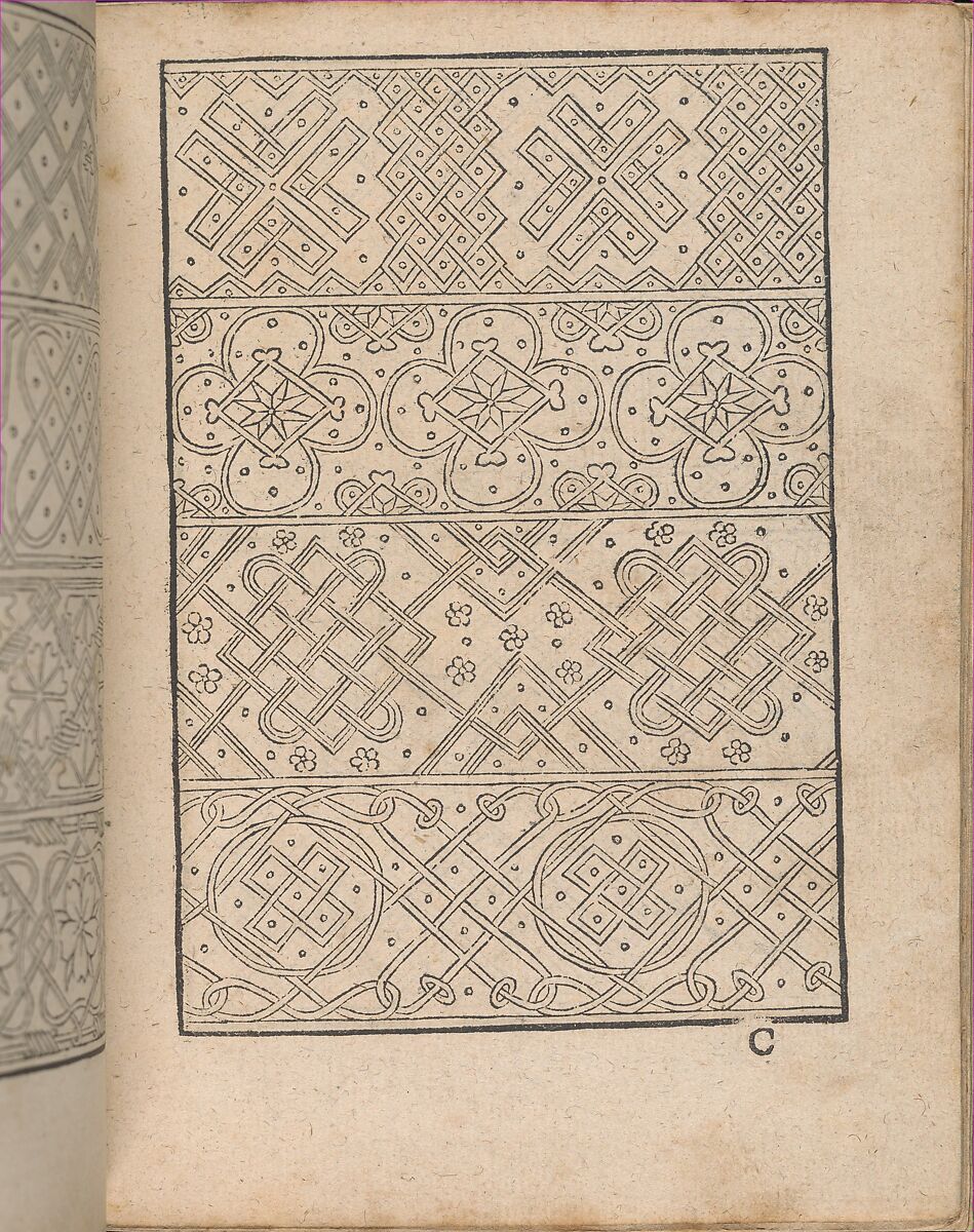 New Modelbüch allen Nägerin u. Sydenstickern, Hans Hoffman (German, active Strasbourg, 1556), Woodcut