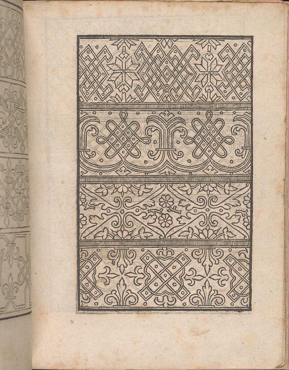 New Modelbüch allen Nägerin u. Sydenstickern, Hans Hoffman (German, active Strasbourg, 1556), Woodcut